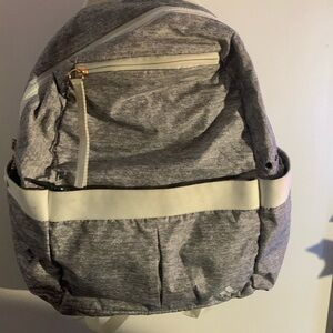 Gray adidas backpack